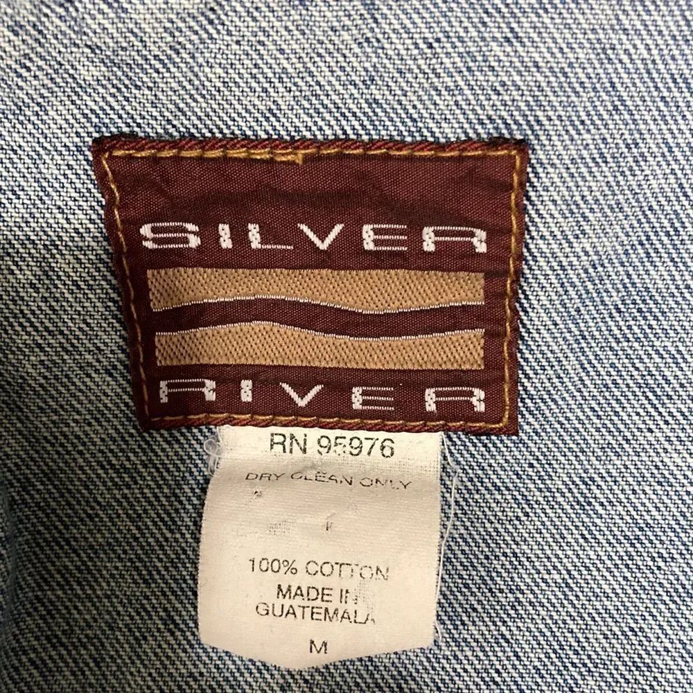 Silver river  denim jacket - Picture 8 of 8